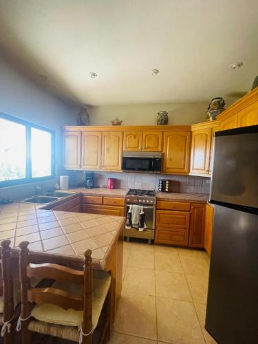 Dapur atau dapur kecil di Casita Christie