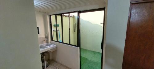 Et badeværelse på La casa del abuelo Tata