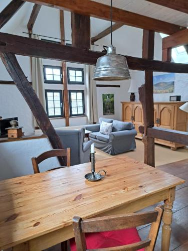 Posezení v ubytování Landhaus am Aremberg / Eifel