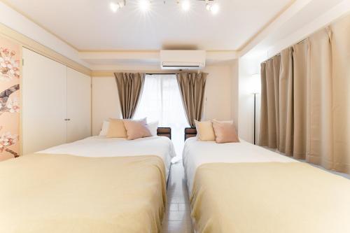 Japanese Art Room, 2Bed Room, 4Bed, Near Metro&JR station