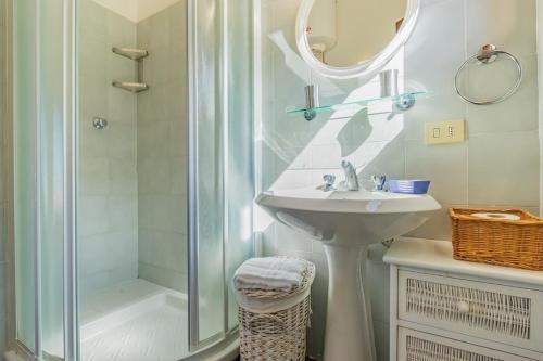 Koupelna v ubytování Villa Orizzonte