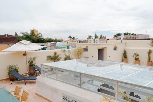 Balkón nebo terasa v ubytování Boutique Hotel La Maison dArts et Medicine