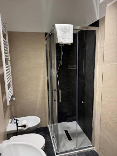 Ένα μπάνιο στο Hotel Guerrato