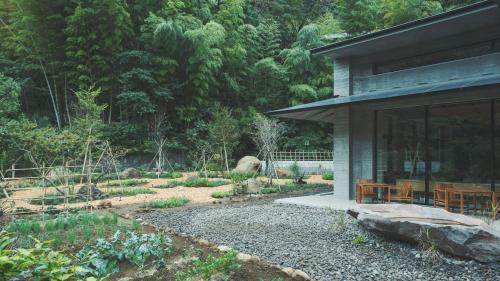 a house with a garden in front of it at SOKI ATAMI - Vacation STAY 01424v in Atami