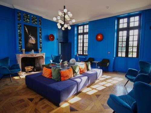 Posezení v ubytování ibis Styles Dijon Sud Domaine De Beauregard 21600 Longvic