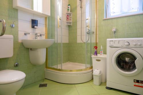 Un baño de Adriatic Apartment Neum