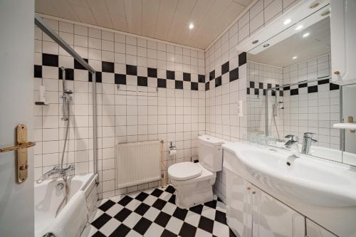 Koupelna v ubytování Vienna West Business Inn