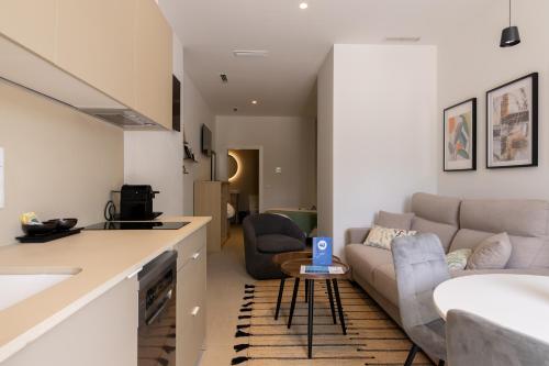 Una cocina o cocineta en Dorm4You Arena
