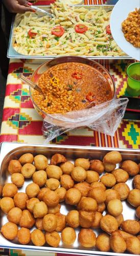 Mad i feriehuset eller i nærheden