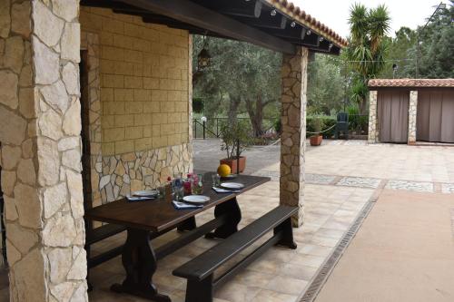 Un patio o zona al aire libre en Villa Cocos