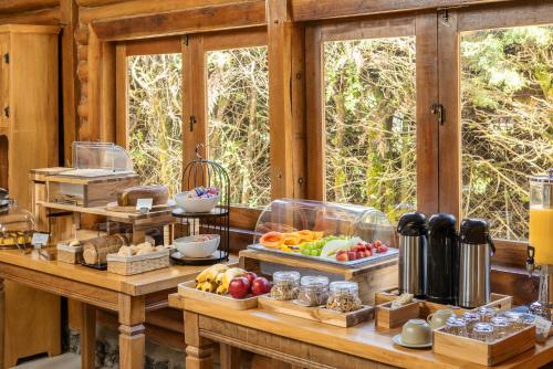 Eten bij of ergens in de buurt van de herberg

