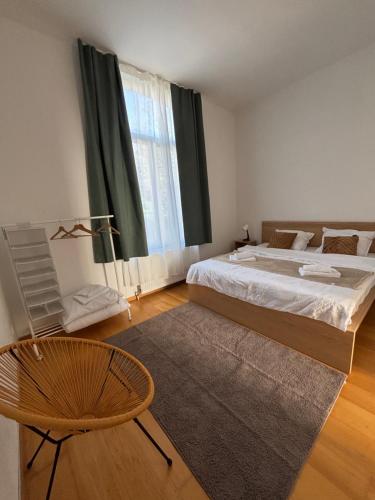 Ένα ή περισσότερα κρεβάτια σε δωμάτιο στο L&L Residence 1