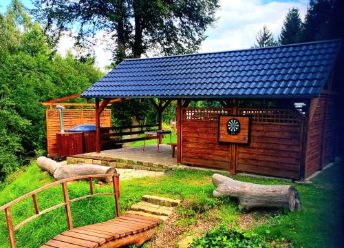Taman di luar Domek Szczepanów - Try the mountains