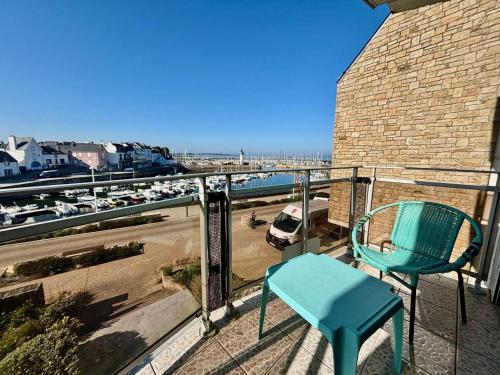 Studio cosy à Quiberon avec balcon, parking et animaux acceptés - FR-1-478-45