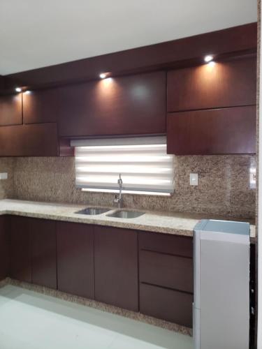 Dapur atau dapur kecil di Casa de lujo en privada Castaño