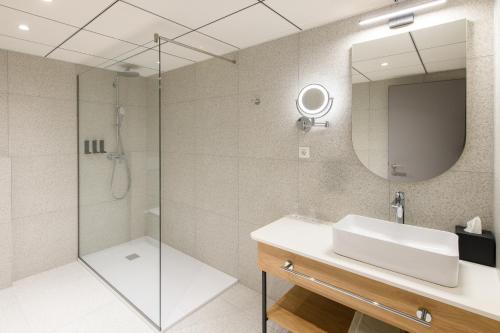 Koupelna v ubytování Eurostars uHOTEL
