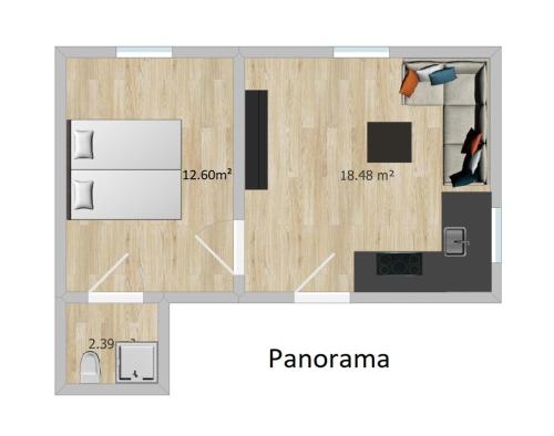 Půdorys ubytování Plattenberger Hof