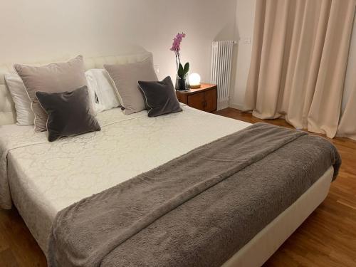Posteľ alebo postele v izbe v ubytovaní Casa con giardino