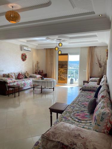 Posezení v ubytování appartement chaleureux essaouira