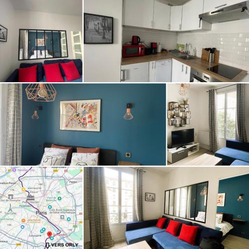 Appartement sur cour quartier Olympiades
