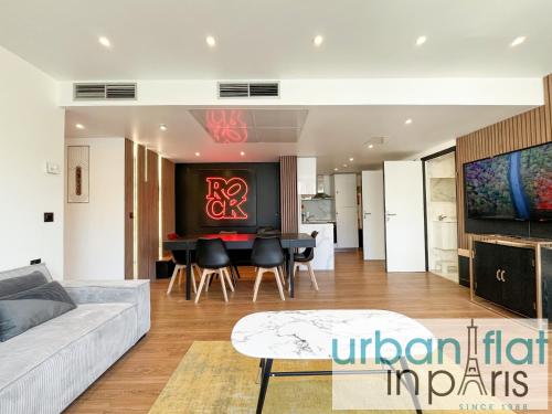 Urban Flat 128 - Art Rock 4BDR Flat near Champs-Elysees