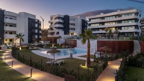 The Poolside Garden, Terrace with garden and Pool views, Higueron West, Fuengirola