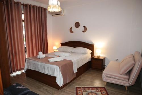 Ένα ή περισσότερα κρεβάτια σε δωμάτιο στο Studio Place Square 21