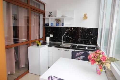 Η κουζίνα ή μικρή κουζίνα στο Studio Place Square 21