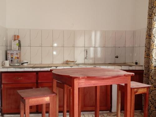 Cuina o zona de cuina de Monkam house