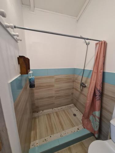 Koupelna v ubytování Tamahi loc & lodge
