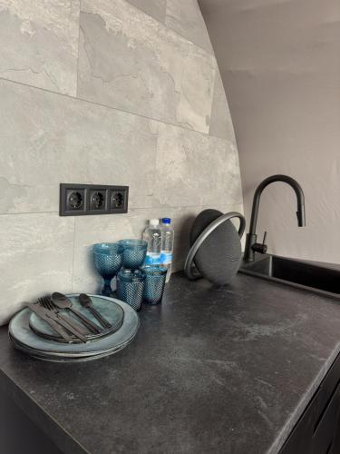 Una cocina o zona de cocina en Глемленд