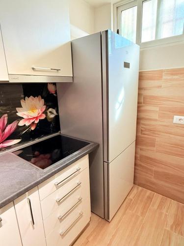 Dapur atau dapur kecil di Elia Apartment