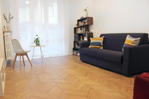 Un lugar para sentarse en Casa di Tia - 75mq apartment in Turin Center