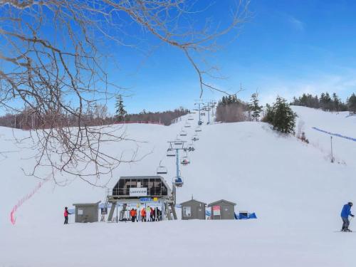 All Season Ski in Out Chalets at Calabogie Peaks semasa musim sejuk