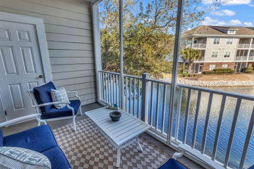 Balkón nebo terasa v ubytování WB822 Barefoot Landing 2BR 2 Full Bath