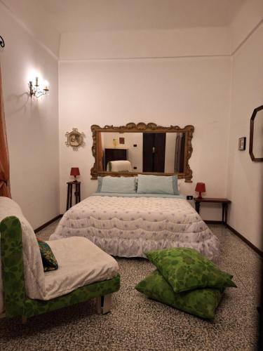 Posteľ alebo postele v izbe v ubytovaní La casa di dada'