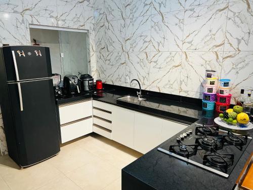Cucina o angolo cottura di Casa São Miguel dos Milagres