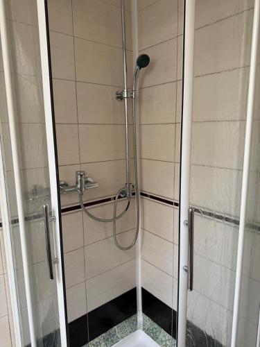 Ένα μπάνιο στο Macca-Villacrosse Suites