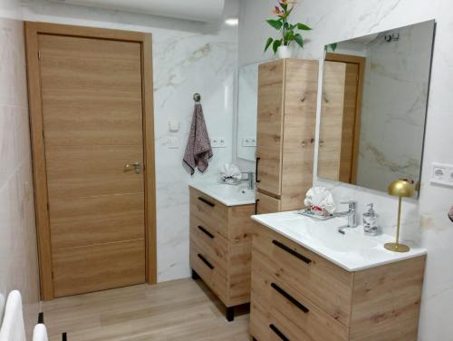 Ένα μπάνιο στο Alojamiento Rural Villa Rosarito