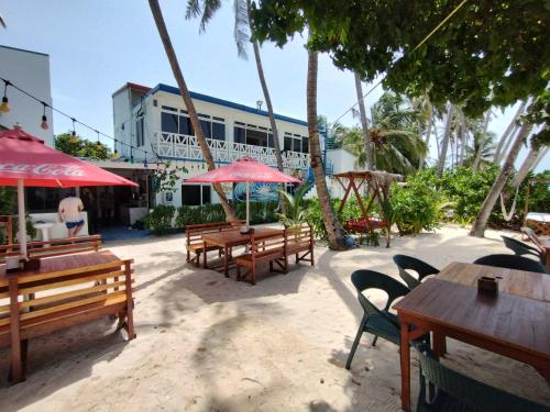 Restaurace v ubytování Batuta Maldives Surf View