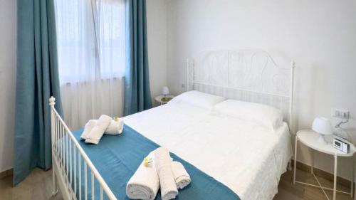 Postel nebo postele na pokoji v ubytování Stella Ventis