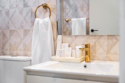 Koupelna v ubytování Aston Rubi City Suites
