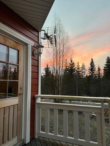 Balkoni atau teres di Tiiringolf Cottages