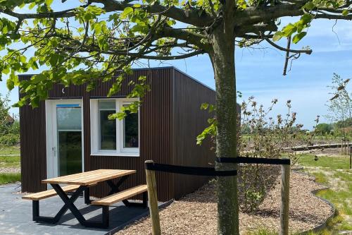 Zahrada ubytování De Fazant - Tiny House in de Zeeuwse Natuur