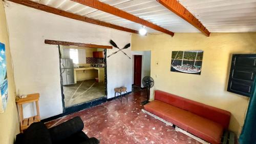 Posezení v ubytování Habitación con baño privado