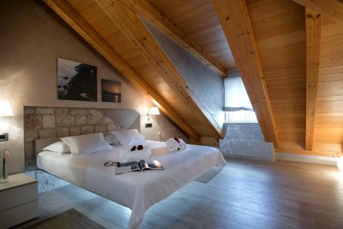 En eller flere senger på et rom på Villa Luna Trogir