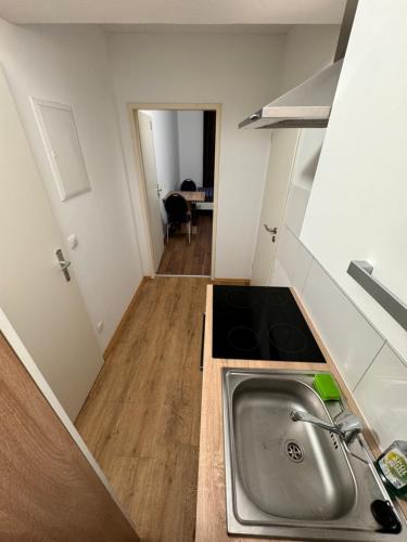 Kuchyň nebo kuchyňský kout v ubytování Apartments Haar