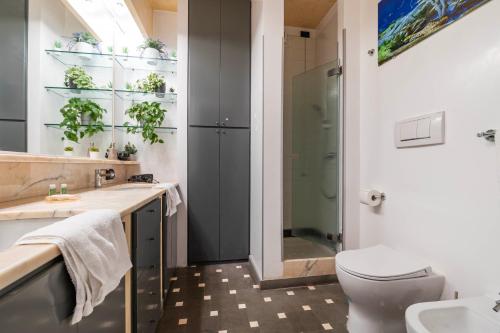 Ένα μπάνιο στο Bed & breakfast Venice Friends