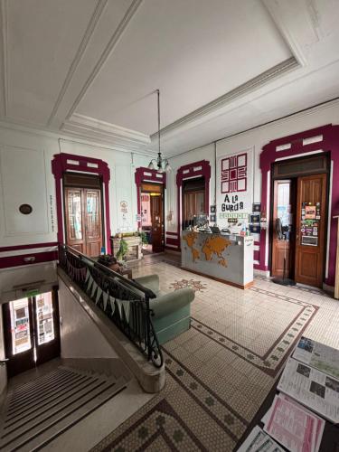 Χώρος καθιστικού στο A la Gurda Hostel