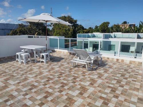 Μπαλκόνι ή βεράντα στο Casa em Jauá